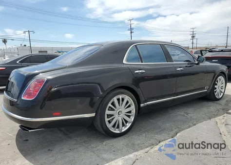 2013 Bentley Mulsanne из США, поврежденный, VIN SCBBB7ZH0DC018090